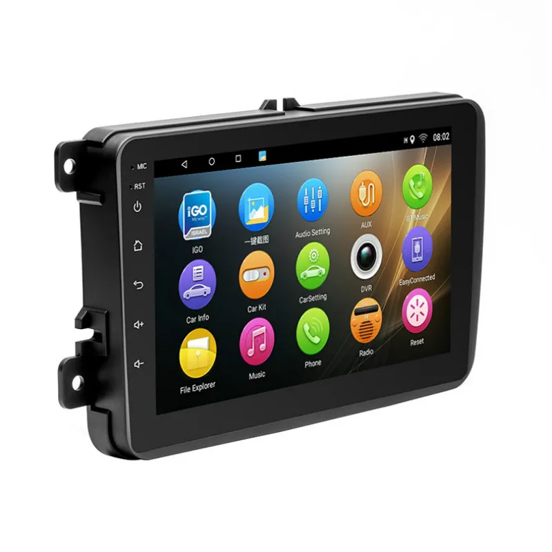 8 &quotAndroid 7 1 радио Автомобильный мультимедийный carro Авто MP5 MP4 FM 2 din стерео приемник