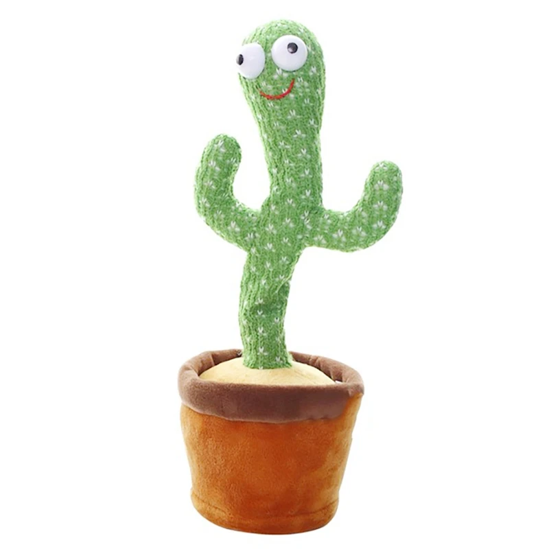 

Dancing Cactus Plush Toy Electronic Shake Dancing Toy with the Song Plush Cute Dancing Cactus Early Toy for Children