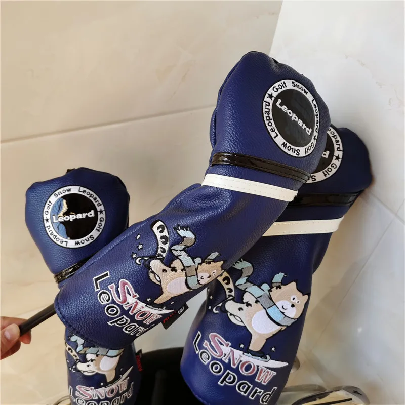 Новая в форме снежного барса для игры гольф водитель леса подголовники 135ut