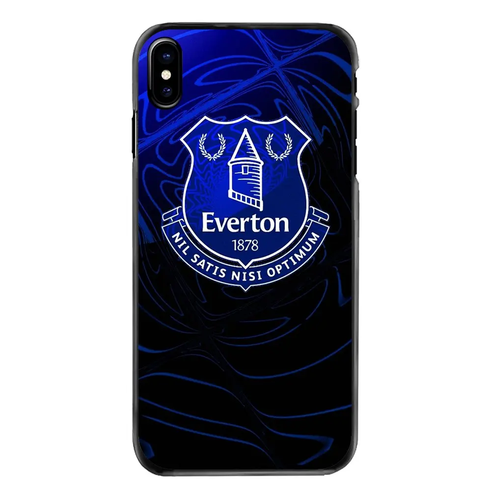 Everton Football Soccer FC Team Logo Cell Phone Case Cover For iPhone 4 4S 5 5S 5C SE 6 6S 7 8 Plus X XR XS Max iPod Touch |