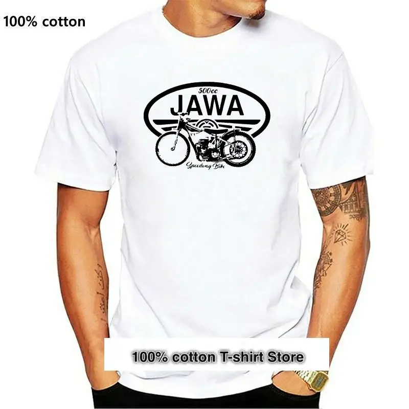 

JAWA SPEEDWAY-Camiseta clásica para hombre, camisa inspirada en motocicleta, novedad de 2021