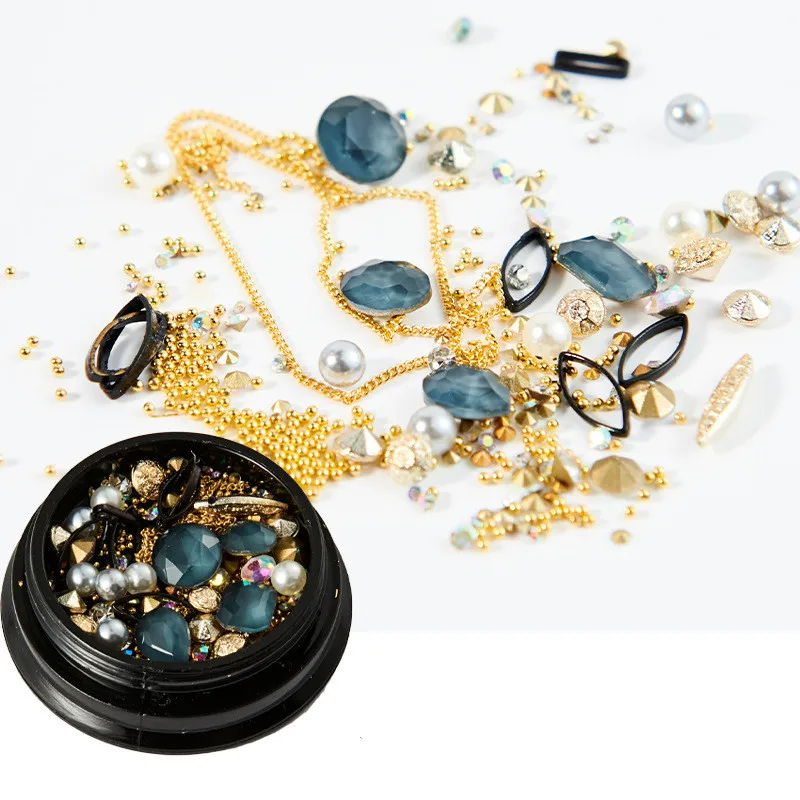 3D Стразы для ногтей сделай сам кристаллы камни очаровательное Смешанное