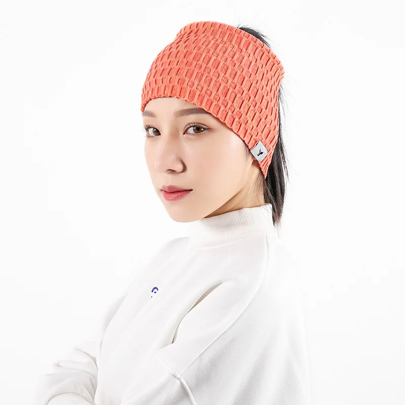 

Womens Winter Ear Warmer Headband - Fleece Lined Cable Knit Ear Band Covers for Cold Weather Head Wrap Hats
