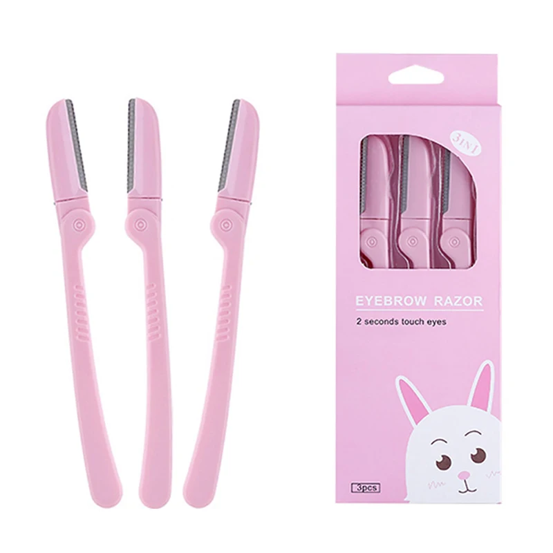 Набор инструментов для макияжа 3 шт./компл. триммер бровей подмышек бритва шейпер