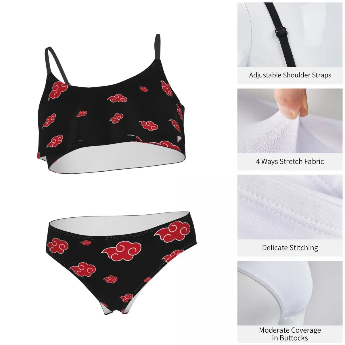 

Japanese Anime sexy Children's Japan Anime Akatsuki Beach wear Baby Hot Sale Bikini