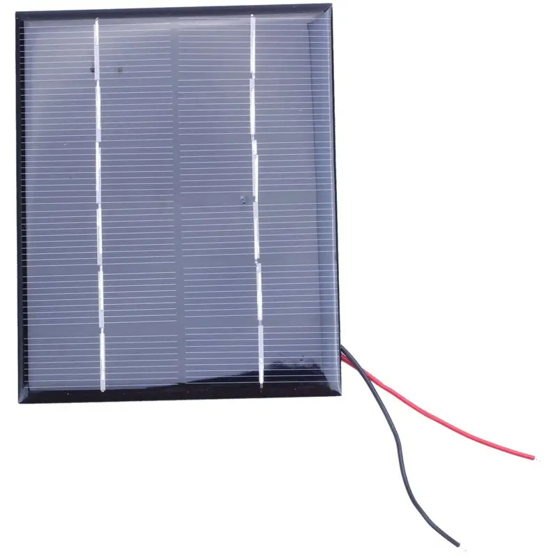 Солнечные панели 2 Вт 6 в распределительный кабель солнечной 110*136*3 мм класс A