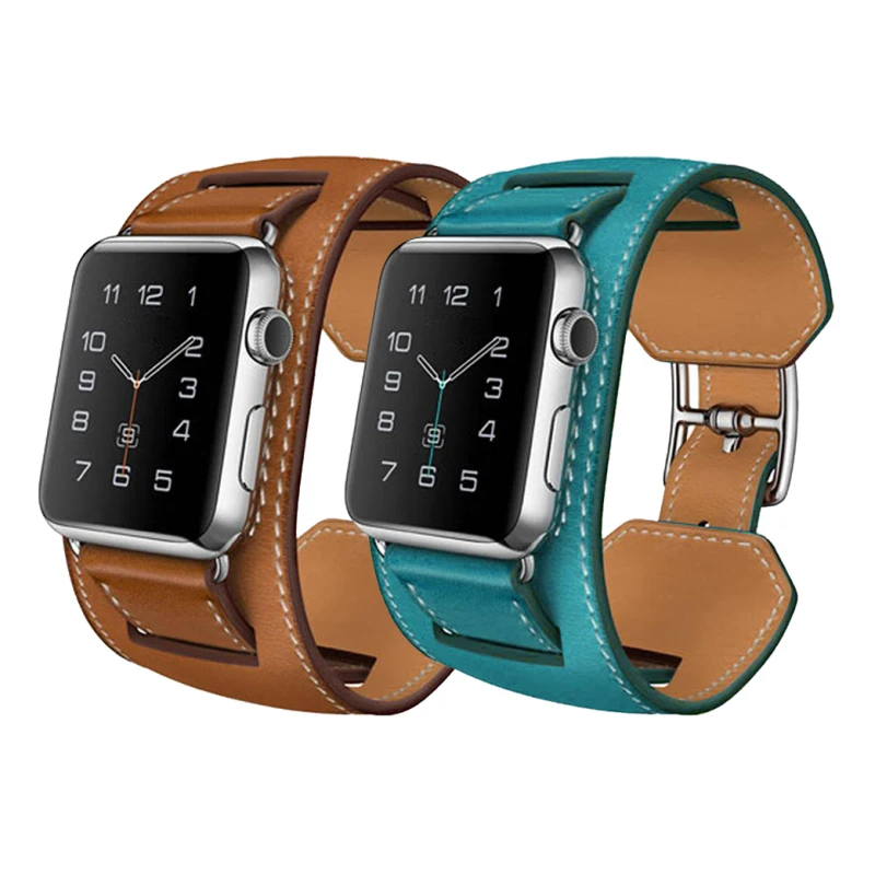 Ремешок из вощеной кожи для iwatch 4/3/2/1 42/мм/38 мм/44 мм/40 мм модный ремешок умных часов