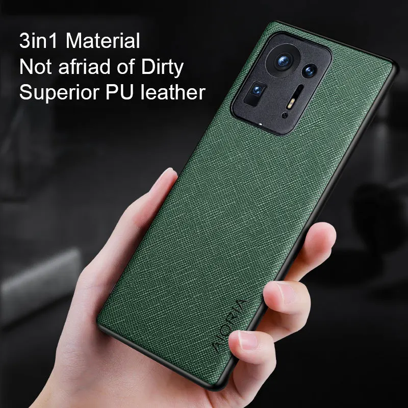 

Чехол для мобильного телефона Xiaomi Mix 4 с простым крестообразным узором