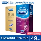 Ультратонкий и плотный презерватив Durex из натурального латекса, 49 мм