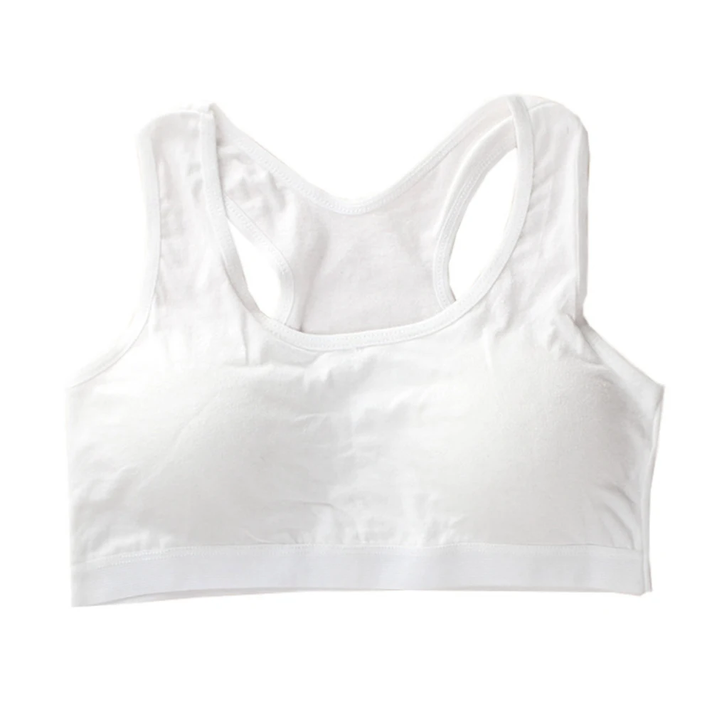 Тренировочные бюстгальтеры нижнее белье для девочек хлопковый бюстгальтер