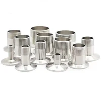 dn6 dn15 dn20 dn25 dn32 bsp sanitary stainless steel ss304 tri clamp male threaded pipe fitting adapter 12 34 1 1 14