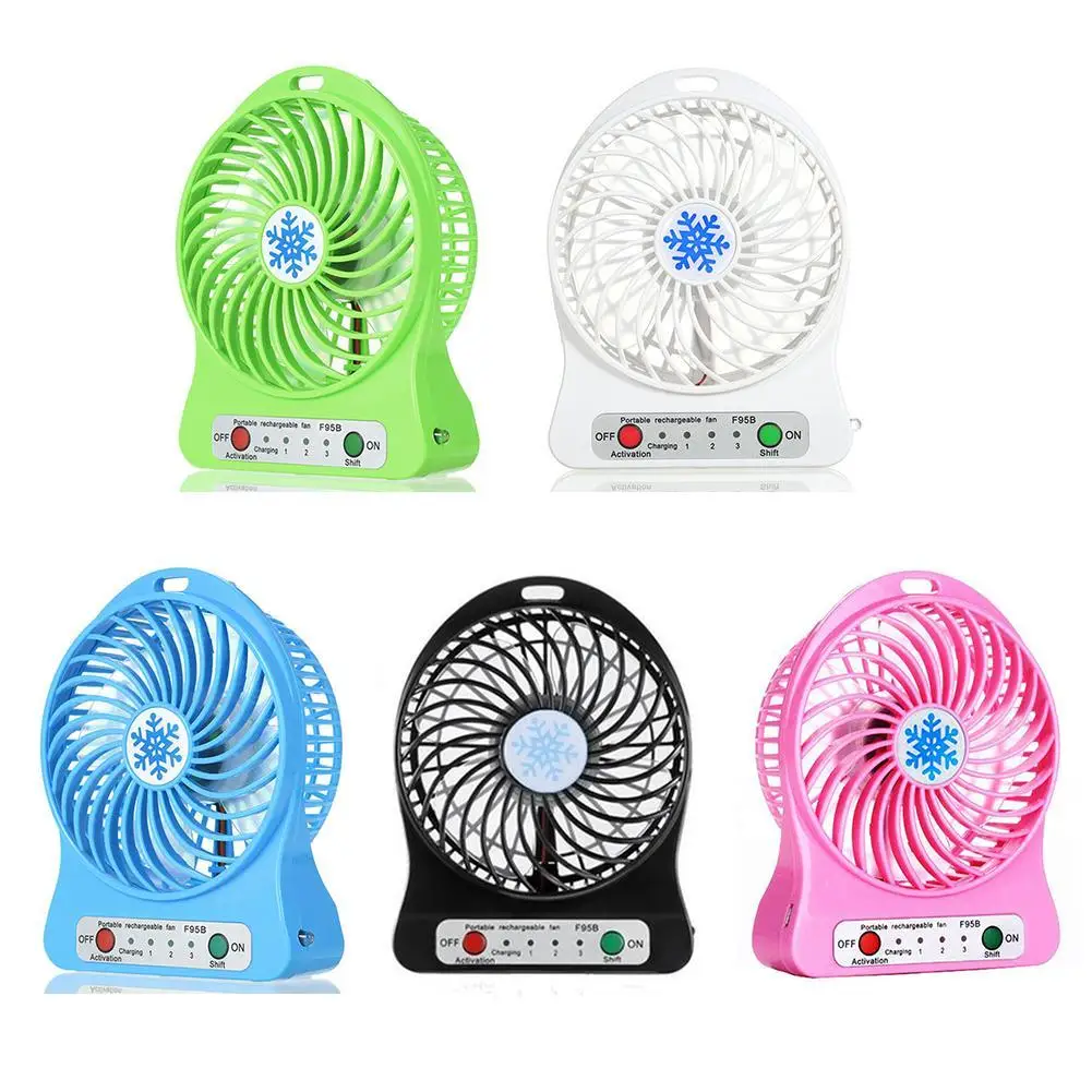 

Cute Mini Fan Portable Circulation Household Mute Silent Student Desktop Travel Room Office Home Cooling Outdoor Camping Lazy