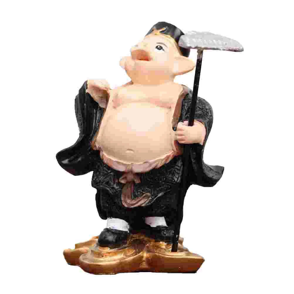 

1PC Zhu Bajie Adornment Miniature Pilgrimage to The West Character Model Figure