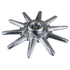 Новая модель, металлическая защитная головка для триммера с металлическими лезвиями для кустореза, триммера для травы, запасные части