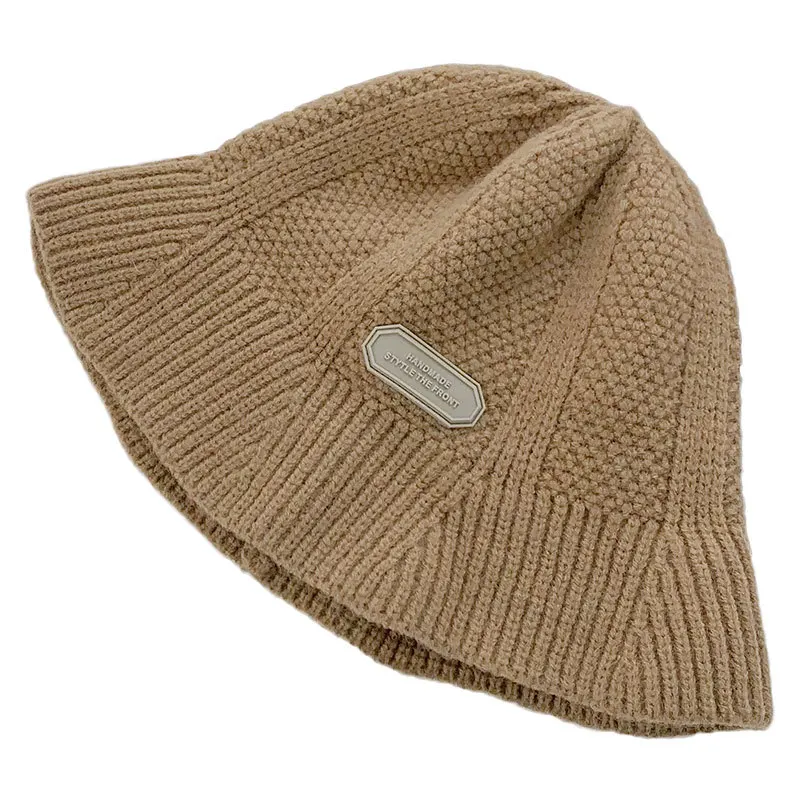 

Cute Bucket Bouffant Scrub Hat Sports Korean Hat Lamb Wool Faux Female Beautiful Warm Hats Creative Winter Cap Chapeau Femme C