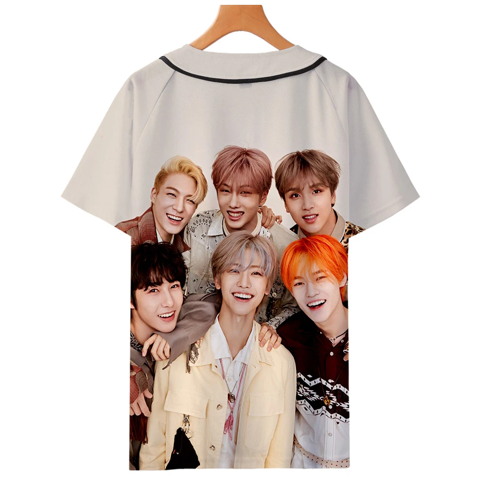 Новый альбом KPOP NCT DREAM 2019 бейсбольная Униформа с 3D принтом WE BOOM и короткими