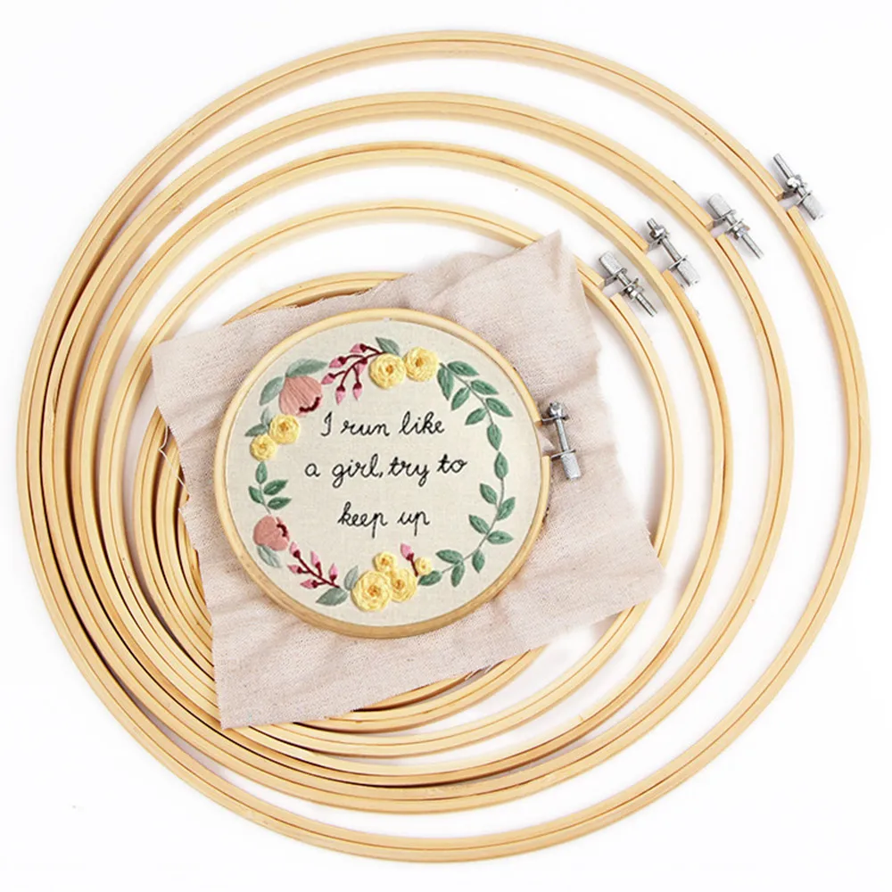 Подставка для вышивки Набор крестиком деревянный круг набор рукоделия ручной