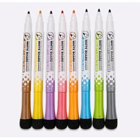 4pcsset whiteboard magnetic erasable pens markers dry erase pages childrens drawing pen board markers