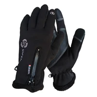outdoor winter riding gloves waterproof moto thermal fleece lined resistant screen non slip motorbike riding warm gloves