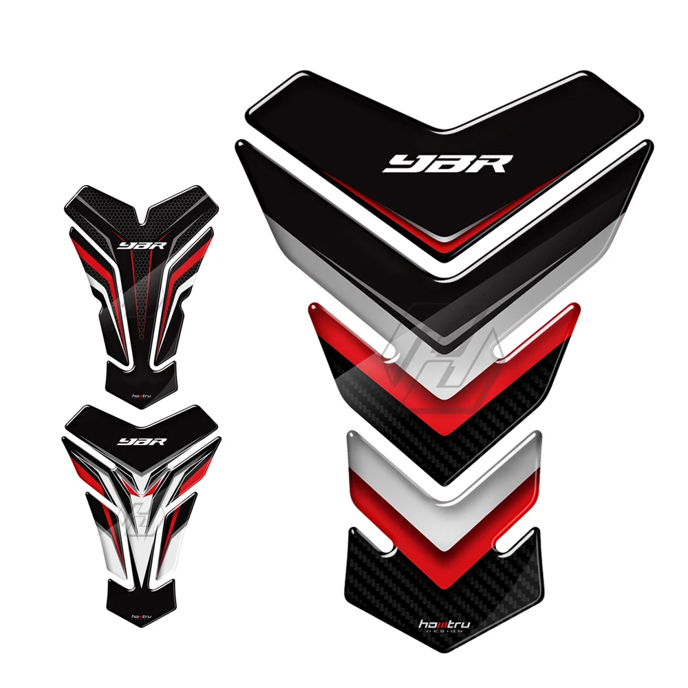 Новинка защитная 3d наклейка на бак мотоцикла для моделей Yamaha YBR YBR125 YBR150|Наклейки и