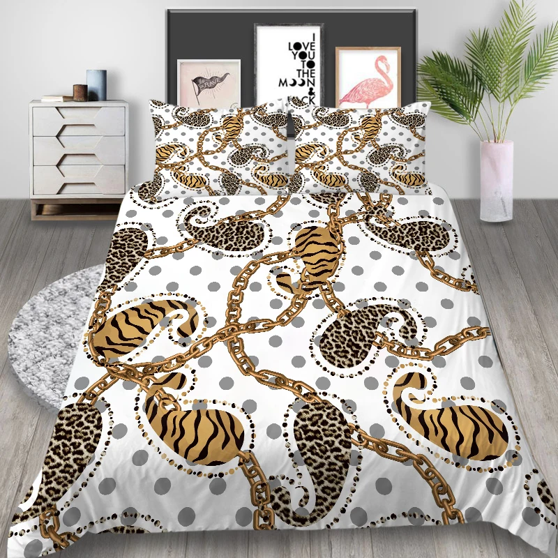 

3D Luxury Bedding Sets King Size Duvet Cover Set Pillowcase Fashionable Creative Bed Set Child Teen Adult Bedroom Decor