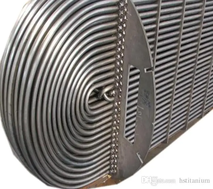 Горячая Распродажа ASTM B337 B338 Gr1 Gr2 сильная Антикоррозийная титановая катушка для