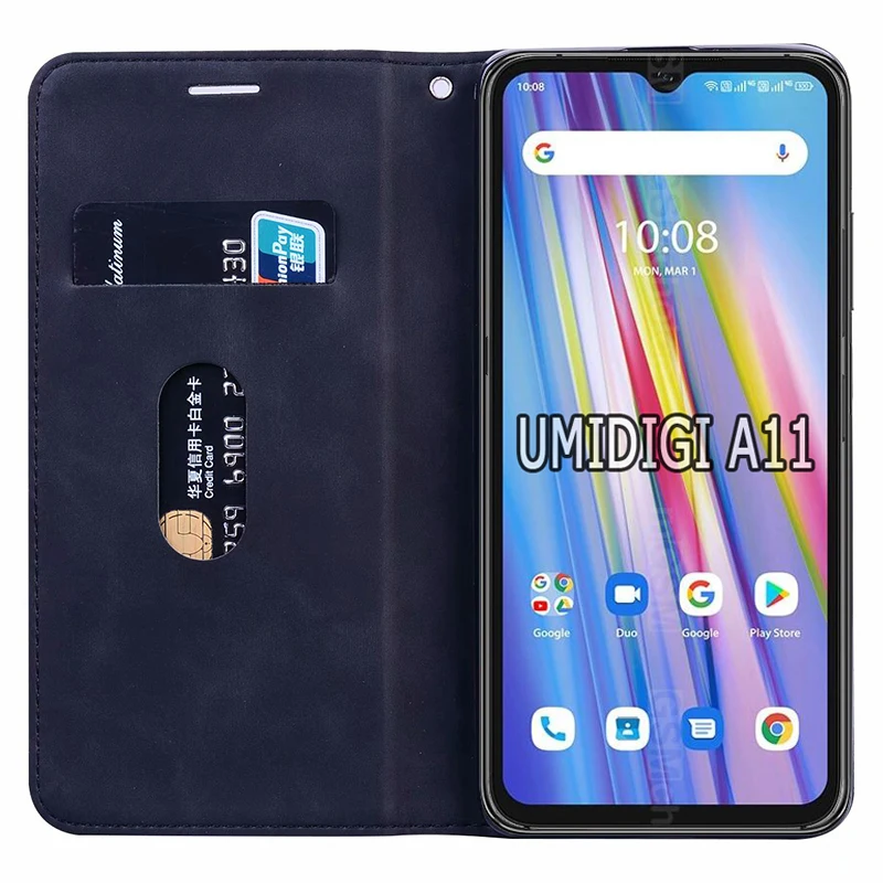 for umidigi a11 case flip wallet leather phone cover on umi a11 чехолна magnetic card etui book hoesje funda coque