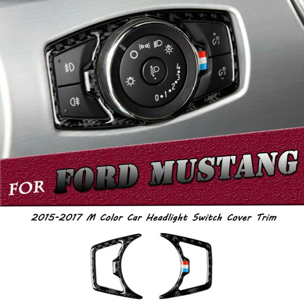 Автомобильные фары переключатель динамик крышка для Ford Mustang уникальный