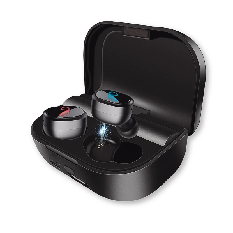 

Bluetooth 5.0 Earphones Stereo Sports Earbuds Wireless Headphone Headsets With Microphone