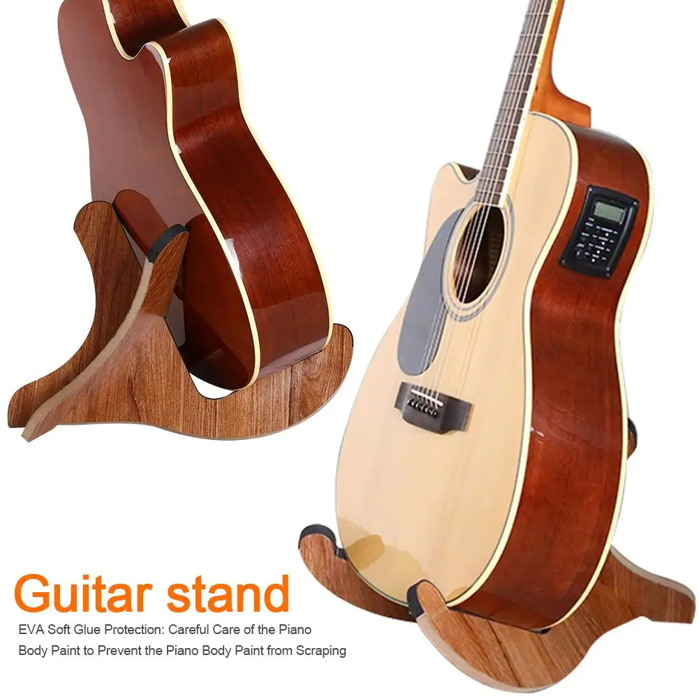 

Wooden Holder Stand Collapsible Display for Folk Acoustic