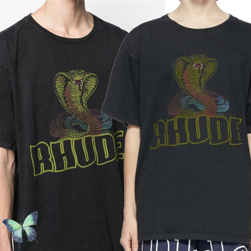 

Футболка оверсайз с изображением ревеня, Сквиртинг змеи, высокое качество, старая рубашка с изображением ревеня, мужские и женские винтажны...