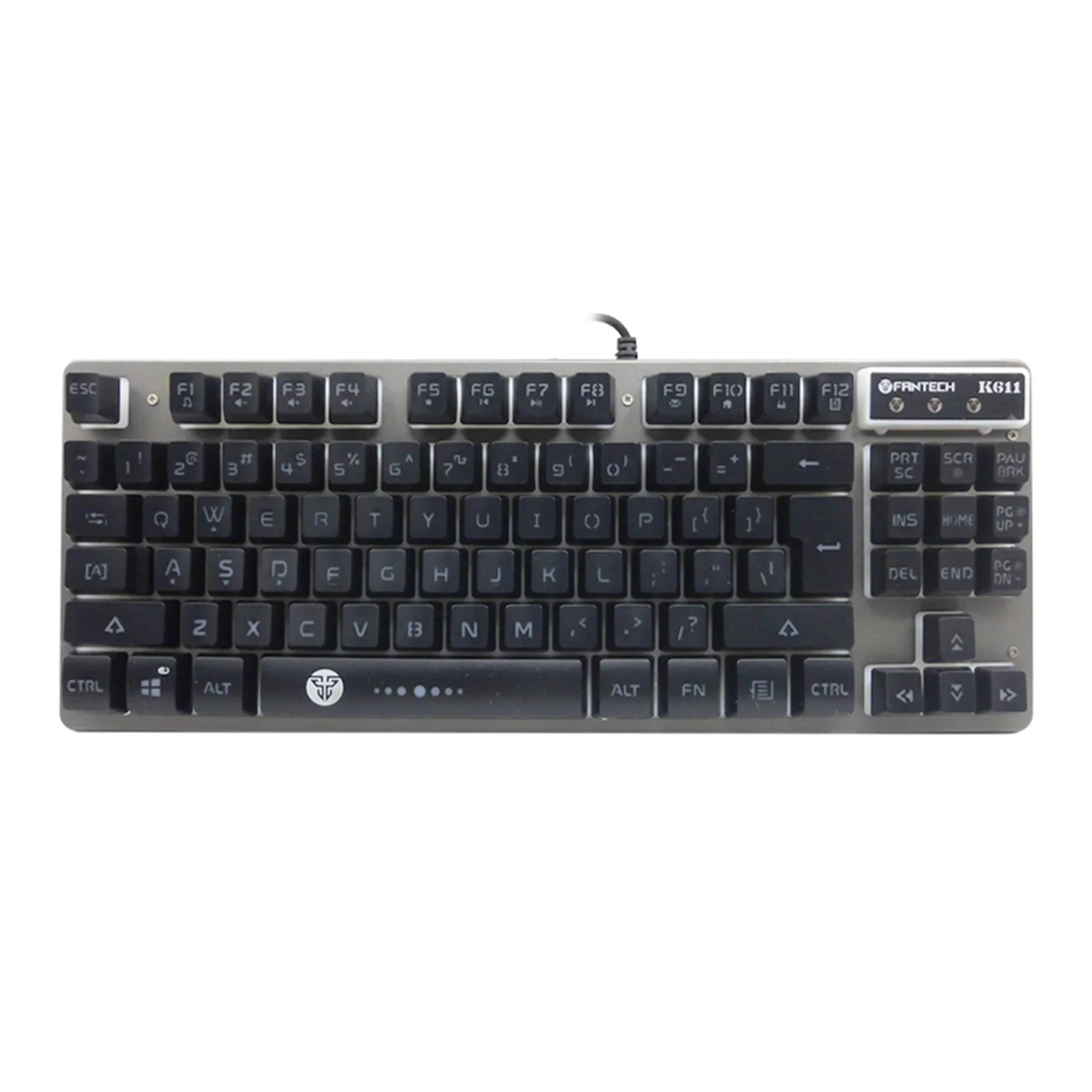 Fantech K611 игровая клавиатура Usb Проводная компьютерная Офисная Клавиатура Rgb