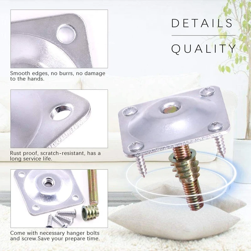 Акция! 8 комплектов крепежных пластин с болтами-вешалками винты крепежные