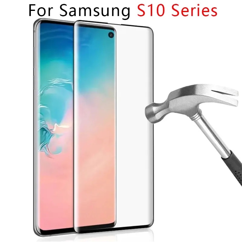 Чехол для samsung s10 plus s10e защитный экран из закаленного стекла galaxy s 10 5g 10s s10plus чехол