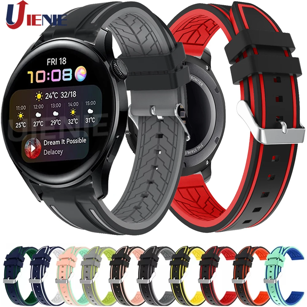 

Ремешок спортивный для часов Huawei Watch 3/ Gt 2 46 мм Pro, сменный Браслет для наручных часов 22 мм