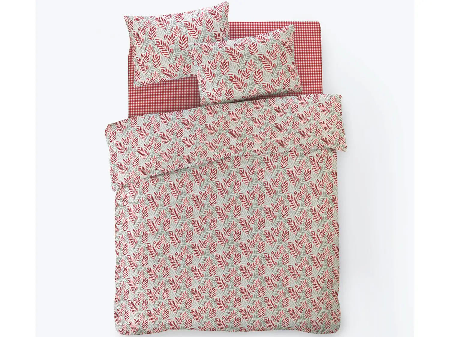 

Olive Double Personality Duvet cover set Red
