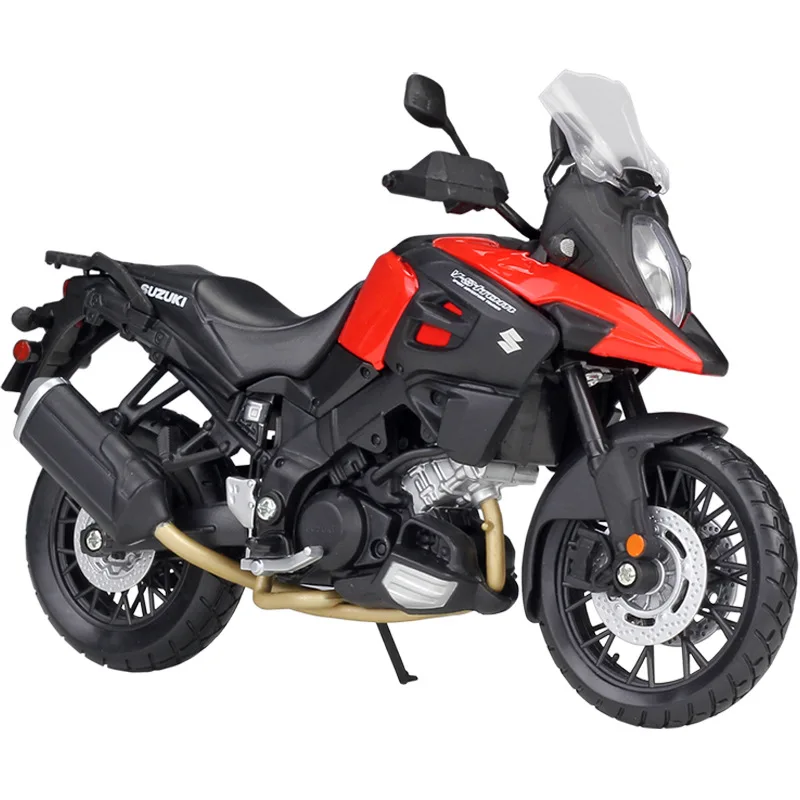 

Motorbike 1:12 Suzuki V-Storm Simulation Alloy Motorcycle Model Toy Collection Ornaments Decoration Birthday Gifts for Boys