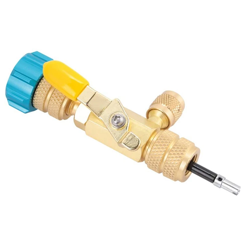 

Valve Core Remover Installer, Dual Remover Installer Tool Removal and Installation Made of Brass Made Into Valve Body