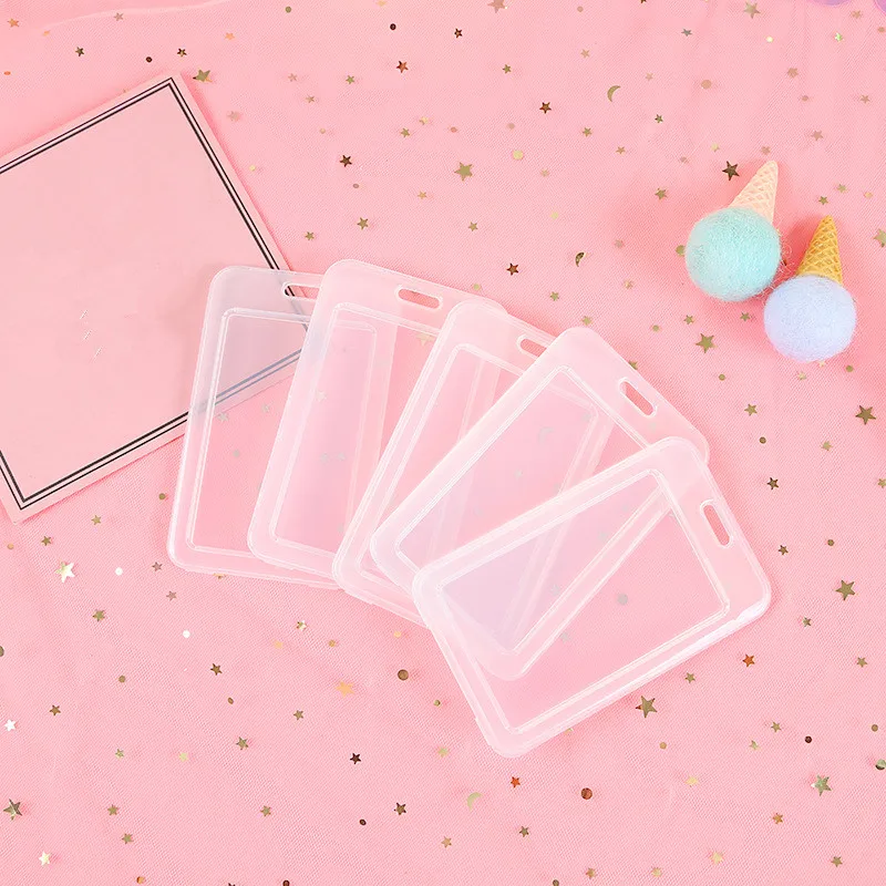 1 шт. прозрачный чехол для рабочего удостоверения личности 11 х7 см|Держатели карт