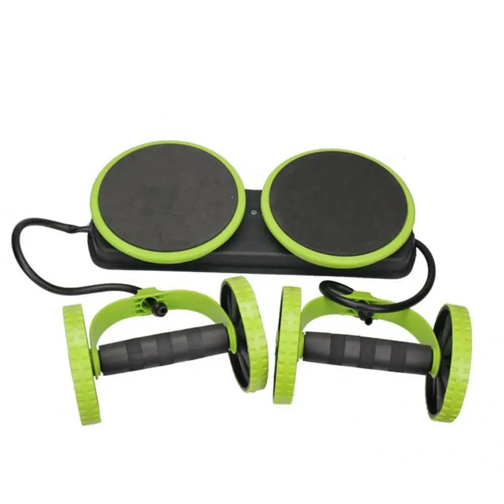 

PP Useful High Elasticity Soft Power Roller Ab Trainer Good Friction Abdominal Elastic Roller Compact for Women