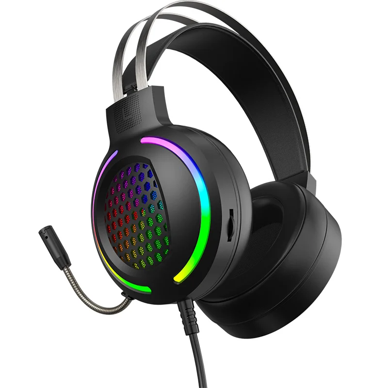 

Gaming Headset Gamer 7.1 Surround Sound RGB Light Headphones For Ps4/xbox One (old)/nintendo Switch/laptop/Computer/smartphone