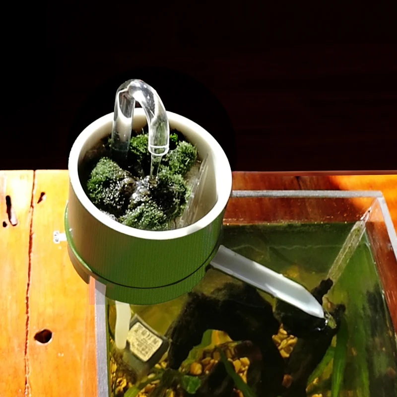 Креативный мини-фильтр для аквариума маленький внешний настенный фильтр