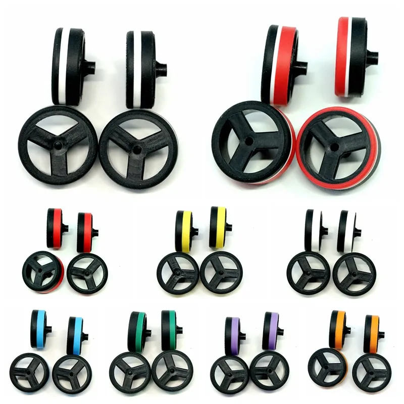 4 шт. шины с колесами большого/среднего диаметра три цвета ручные полированные