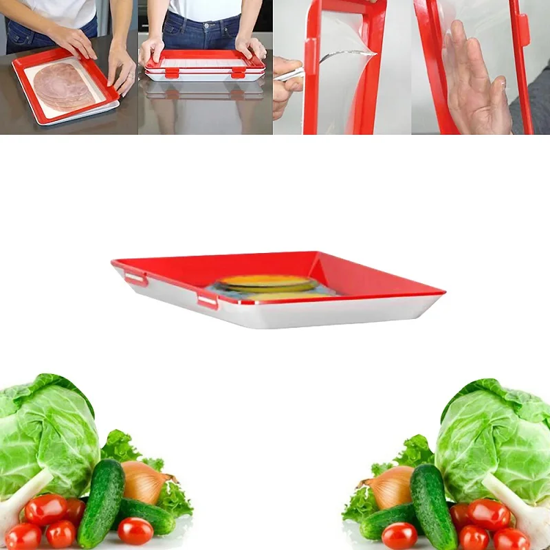 Лоток для сохранения пищевых продуктов умный лоток свежести пластиковые