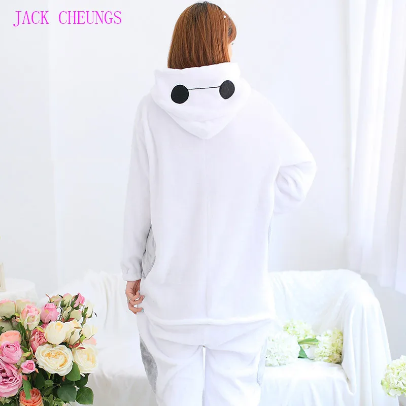 Пижама кигуруми Baymax для взрослых с рисунками животных | Женская одежда