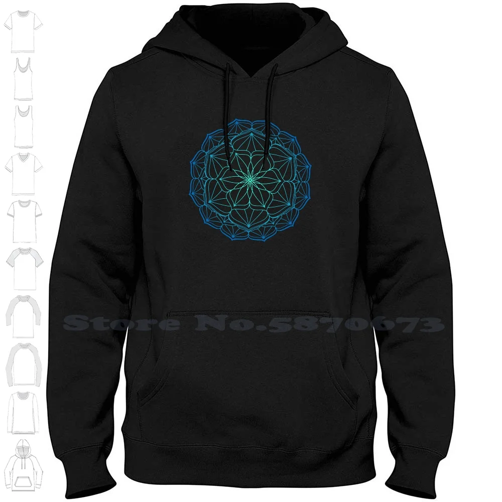 

Blue & Green Mandala Hoodies Sweatshirt For Men Women Nature Natural Pattern New Summer Pretty Beautiful Cool Patterns Blue