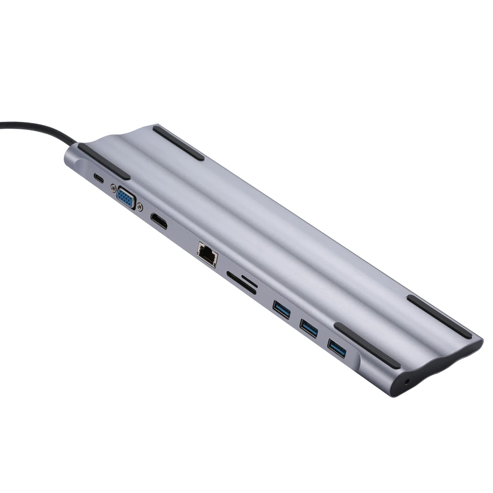 Tebe 10 в 1 концентратор USB3.0 стыковочный к HDMI 4 3 порта usb type C с PD TF SD ридер для Macbook Pro