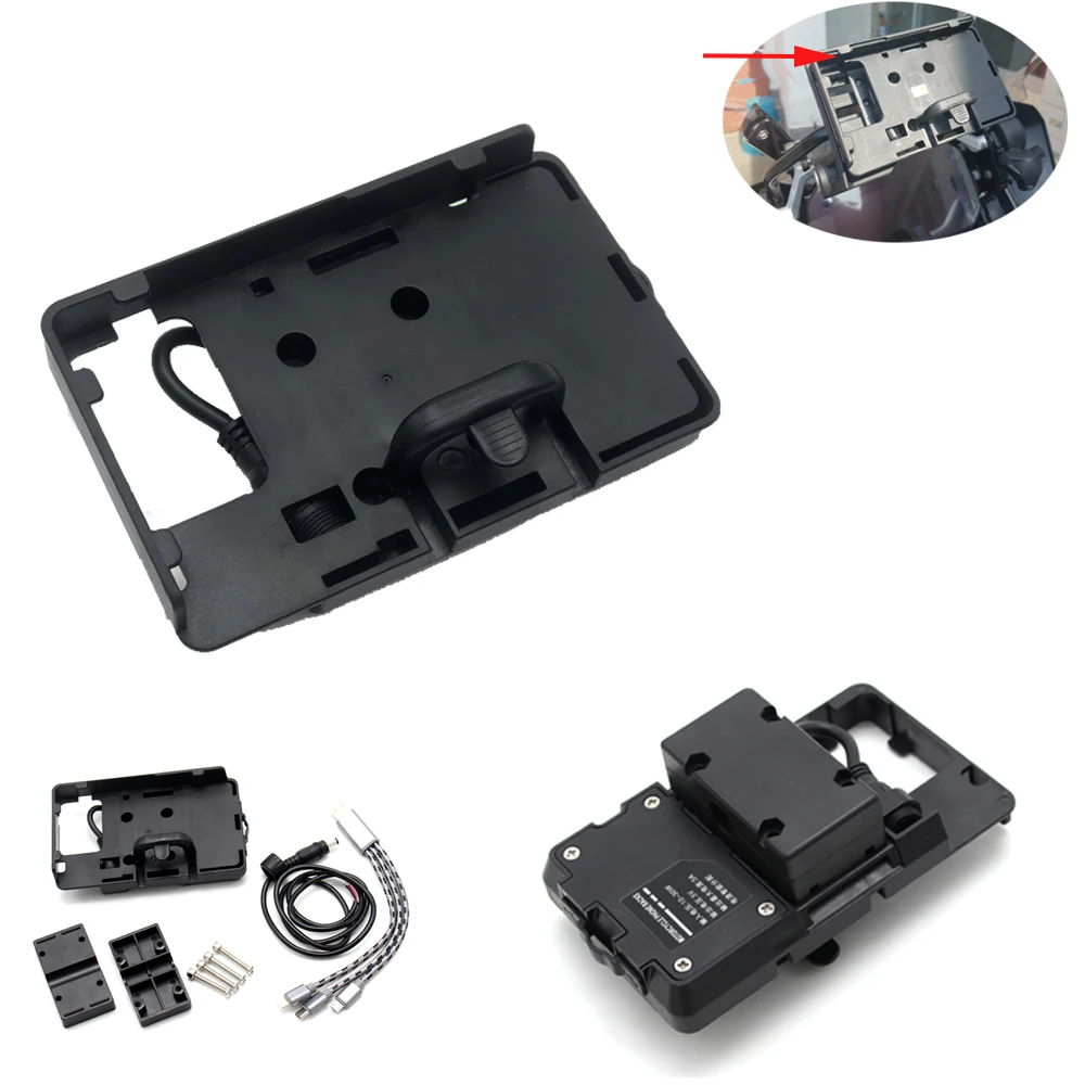 Для R1200GS F800GS ADV F700GS R1250GS CRF 1000L F850GS USB навигатора мобильный телефон мотоцикл