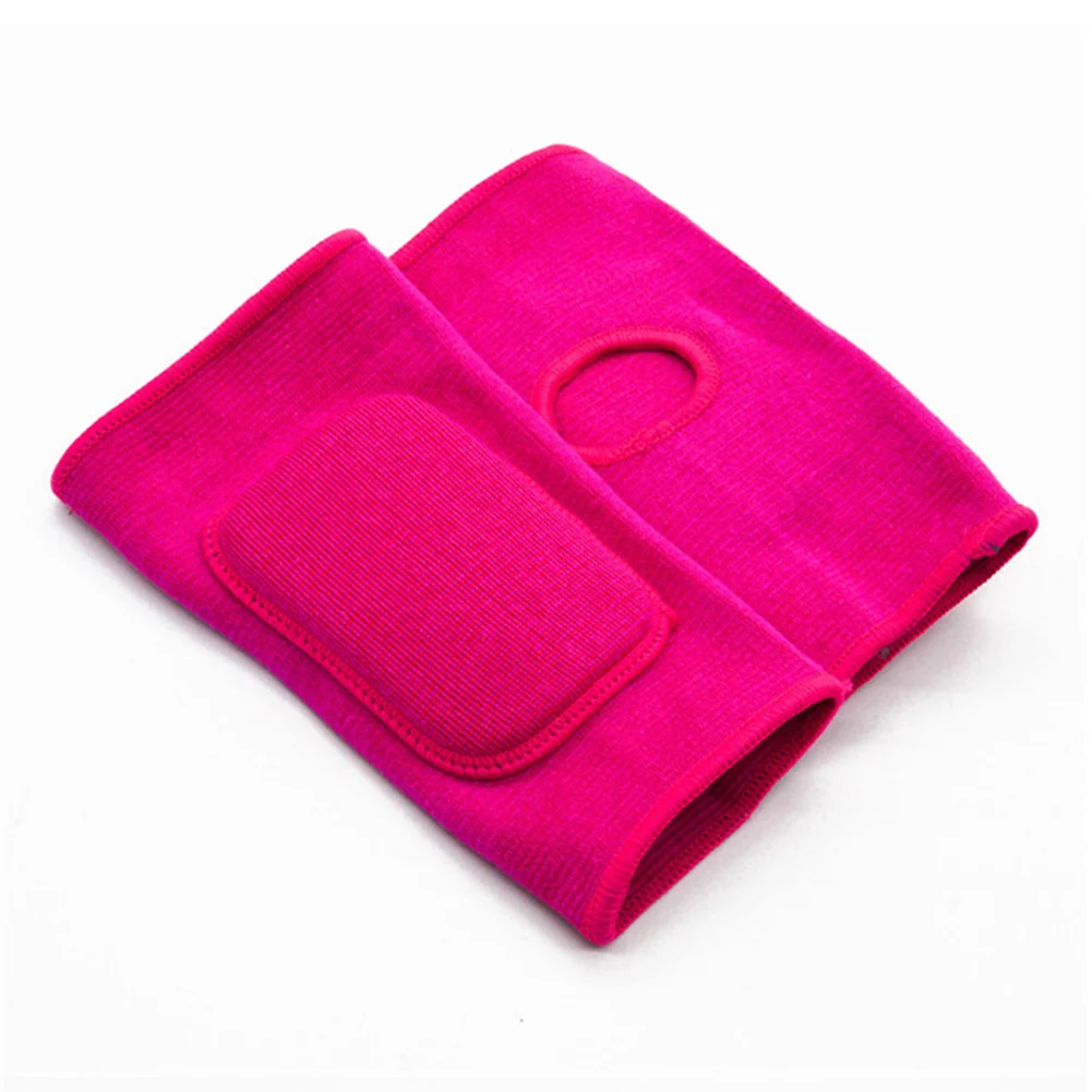 

1Pcs Warm Thick Sponge Knitted Sports Knee Pads Knee Brace Support Sleeve For Roller Skating Dance Sports Kids And Adults