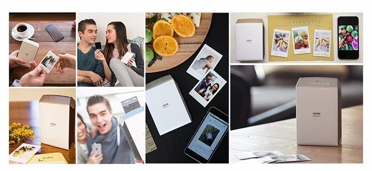 Fujifilm Instax Share смартфон принтер SP-2 обновление до Mini Link печать с видео управления движением вместе в режиме развлечения